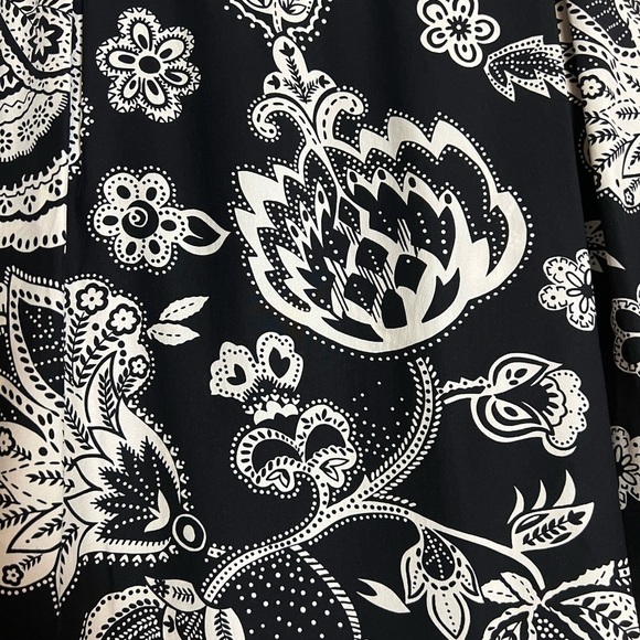 Vintage Dana Buchman 100% Silk Faux Wrap Skirt Size 8 - Picture 4 of 7